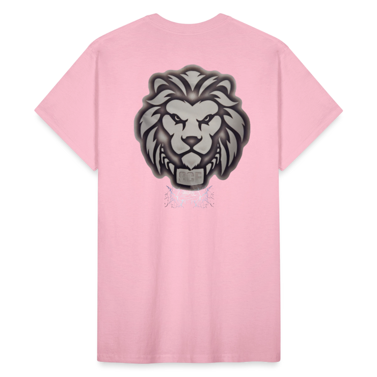 Gildan Ultra Cotton Adult T-Shirt ( T-TRIS THE GEMINI - SCE  - T-SHIRT ) - light pink