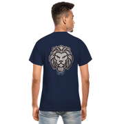 Gildan Ultra Cotton Adult T-Shirt ( T-TRIS THE GEMINI - SCE  - T-SHIRT ) - navy