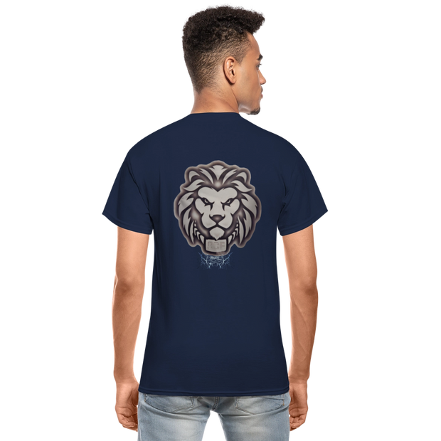 Gildan Ultra Cotton Adult T-Shirt ( T-TRIS THE GEMINI - SCE  - T-SHIRT ) - navy