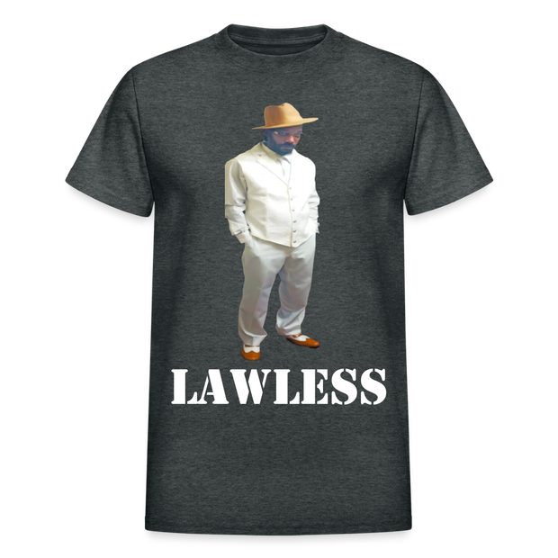 Gildan Ultra Cotton Adult T-Shirt ( T-TRIS THE GEMINI - SCE - LAWLESS - T-SHIRT ) - deep heather