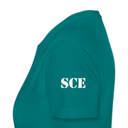 Gildan Ultra Cotton Ladies Adult T-Shirt ( SCE - WARRIORS HEART - T-SHIRT ) - teal