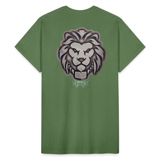 Gildan Ultra Cotton Adult T-Shirt ( T-TRIS THE GEMINI - SCE  - T-SHIRT ) - military green