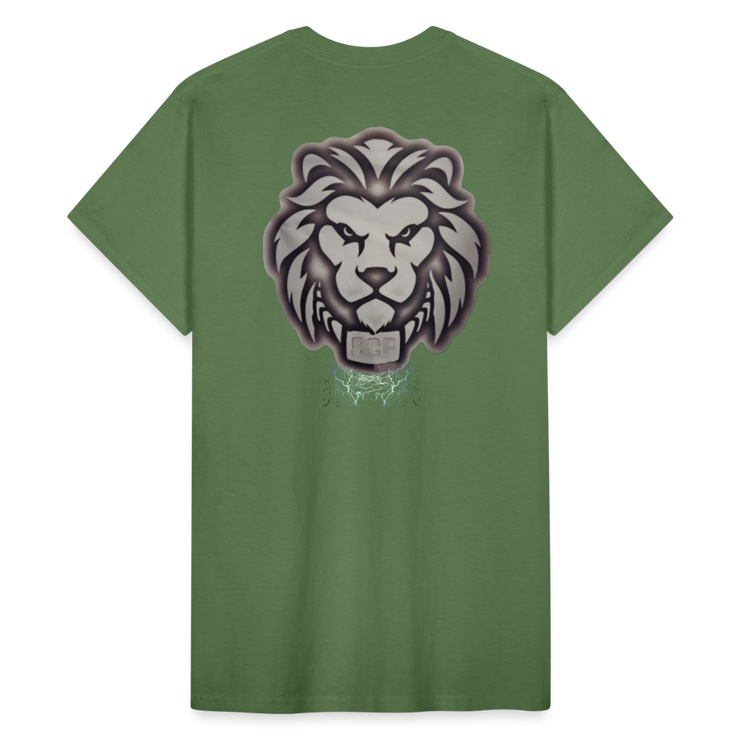 Gildan Ultra Cotton Adult T-Shirt ( T-TRIS THE GEMINI - SCE  - T-SHIRT ) - military green