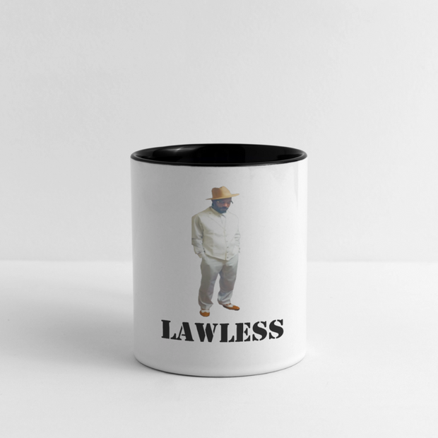 BestSub Contrast Coffee Mug ( T-TRIS THE GEMINI - LAWLESS ALBUM - SCE - WARRIOR - COFFEE MUG ) - white/black
