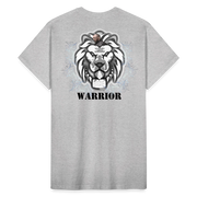 Gildan Ultra Cotton Adult T-Shirt ( T-TRIS THE GEMINI - SCE - WARRIOR - T-SHIRT ) - heather gray