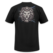 Unisex Jersey T-Shirt by Bella + Canvas ( SCE - T-TRIS THE GEMINI - NEVER SURRENDER - T-SHIRT ) - black
