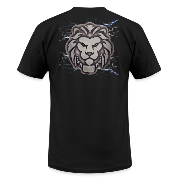 Unisex Jersey T-Shirt by Bella + Canvas ( SCE - T-TRIS THE GEMINI - NEVER SURRENDER - T-SHIRT ) - black