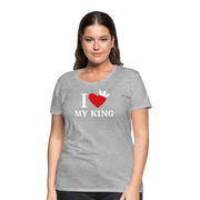 Gildan Ultra Cotton Ladies Adult T-Shirt ( SCE - WARRIORS HEART - T-SHIRT ) - heather gray