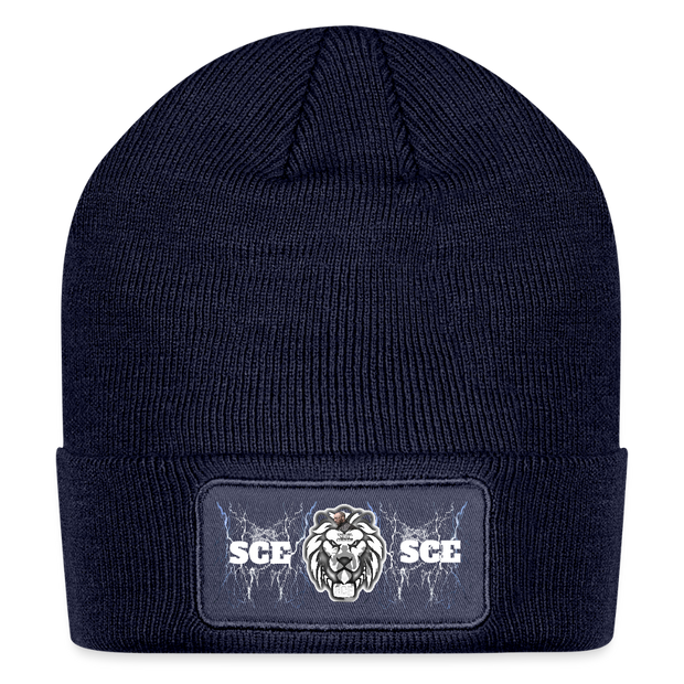 Patch Beanie ( SCE- WARRIOR - BEANIE ) - navy
