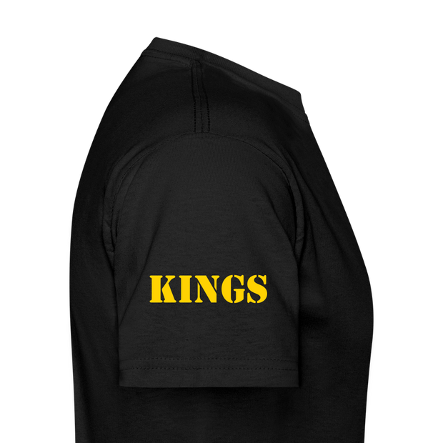 Gildan Ultra Cotton Adult T-Shirt ( T-TRIS THE GEMINI - WE KINGS - SCE - WARRIOR - T-SHIRT ) - black