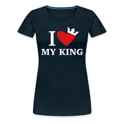 Gildan Ultra Cotton Ladies Adult T-Shirt ( SCE - WARRIORS HEART - T-SHIRT ) - deep navy
