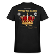 Gildan Ultra Cotton Adult T-Shirt ( T-TRIS THE GEMINI - WE KINGS - SCE - WARRIOR - T-SHIRT ) - black
