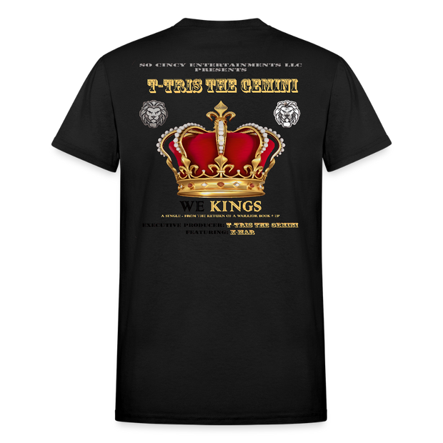 Gildan Ultra Cotton Adult T-Shirt ( T-TRIS THE GEMINI - WE KINGS - SCE - WARRIOR - T-SHIRT ) - black