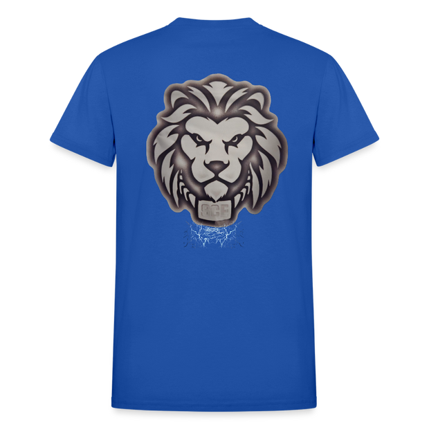 Gildan Ultra Cotton Adult T-Shirt ( T-TRIS THE GEMINI - SCE  - T-SHIRT ) - royal blue