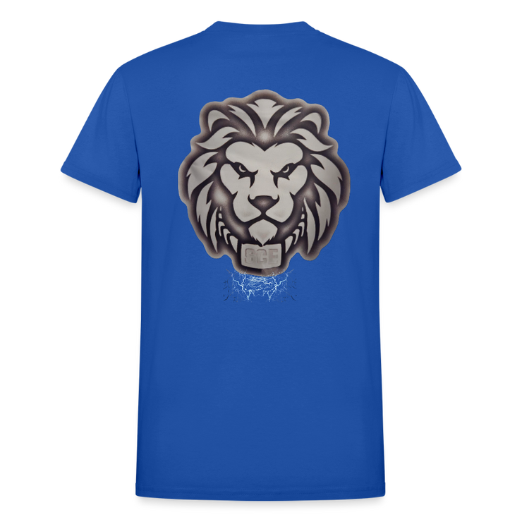 Gildan Ultra Cotton Adult T-Shirt ( T-TRIS THE GEMINI - SCE  - T-SHIRT ) - royal blue
