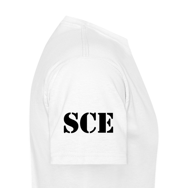 Gildan Ultra Cotton Adult T-Shirt ( T-TRIS THE GEMINI - SCE - WARRIOR - T-SHIRT ) - white