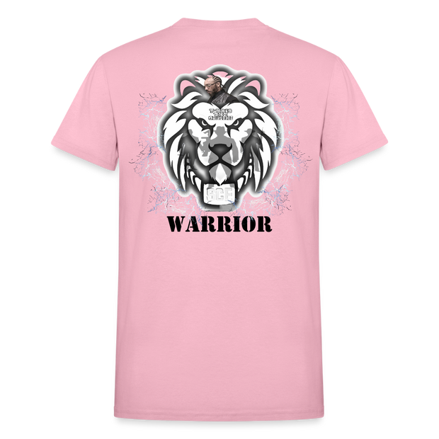 Gildan Ultra Cotton Adult T-Shirt ( T-TRIS THE GEMINI - SCE - WARRIOR - T-SHIRT ) - light pink