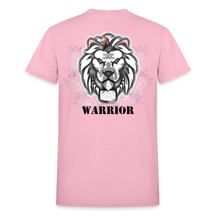 Gildan Ultra Cotton Adult T-Shirt ( T-TRIS THE GEMINI - SCE - WARRIOR - T-SHIRT ) - light pink