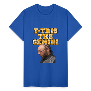 Gildan Ultra Cotton Adult T-Shirt ( T-TRIS THE GEMINI - WE KINGS - FEAT. K-MAR - T-SHIRT ) - royal blue