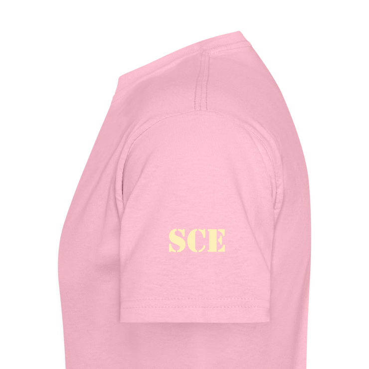 Gildan Ultra Cotton Adult T-Shirt ( T-TRIS THE GEMINI - SCE - LAWLESS - T-SHIRT ) - light pink