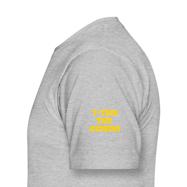 Unisex Jersey T-Shirt by Bella + Canvas ( SCE - T-TRIS THE GEMINI - NEVER SURRENDER - T-SHIRT ) - heather gray