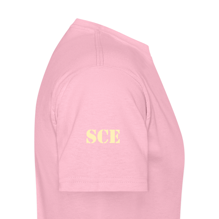 Gildan Ultra Cotton Adult T-Shirt ( T-TRIS THE GEMINI - SCE - LAWLESS - T-SHIRT ) - light pink