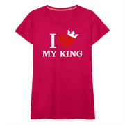 Gildan Ultra Cotton Ladies Adult T-Shirt ( SCE - WARRIORS HEART - T-SHIRT ) - dark pink