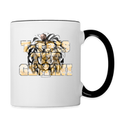 BestSub Contrast Coffee Mug ( T-TRIS THE GEMINI - LAWLESS ALBUM - SCE - WARRIOR - COFFEE MUG ) - white/black
