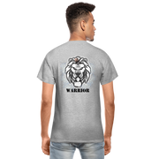 Gildan Ultra Cotton Adult T-Shirt ( T-TRIS THE GEMINI - SCE - WARRIOR - T-SHIRT ) - heather gray