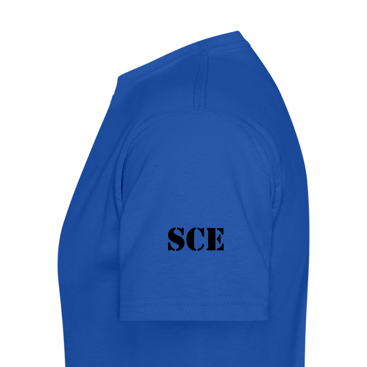 Gildan Ultra Cotton Adult T-Shirt ( T-TRIS THE GEMINI - LAWLESS ALBUM - SCE - WARRIOR - T-SHIRT ) - royal blue