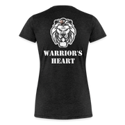 Gildan Ultra Cotton Ladies Adult T-Shirt ( SCE - WARRIORS HEART - T-SHIRT ) - charcoal grey