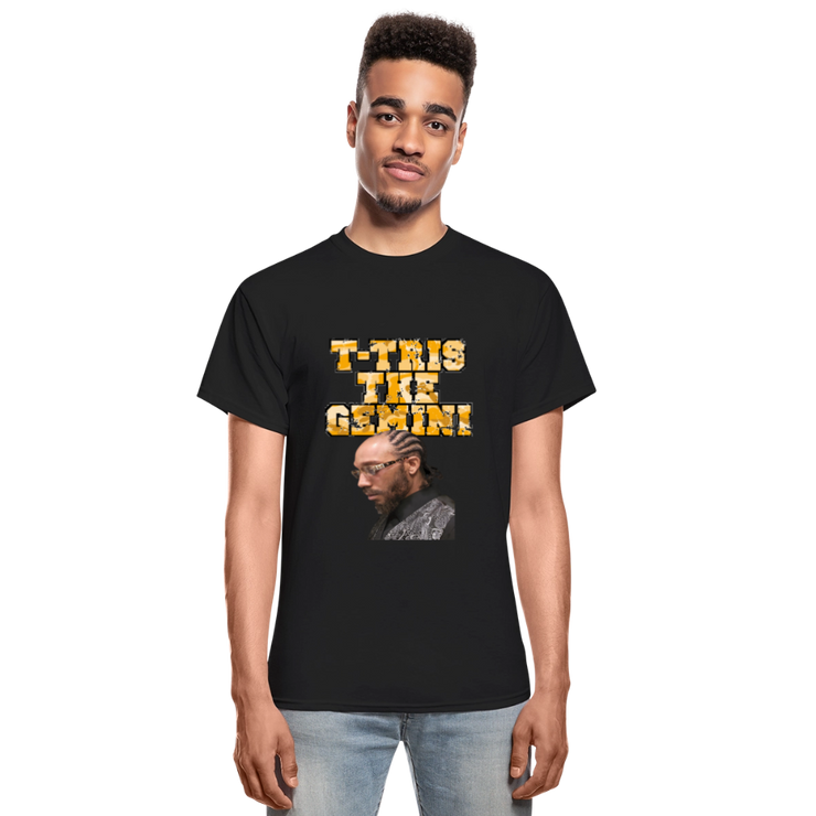 Gildan Ultra Cotton Adult T-Shirt ( T-TRIS THE GEMINI - WE KINGS - FEAT. K-MAR - T-SHIRT ) - black