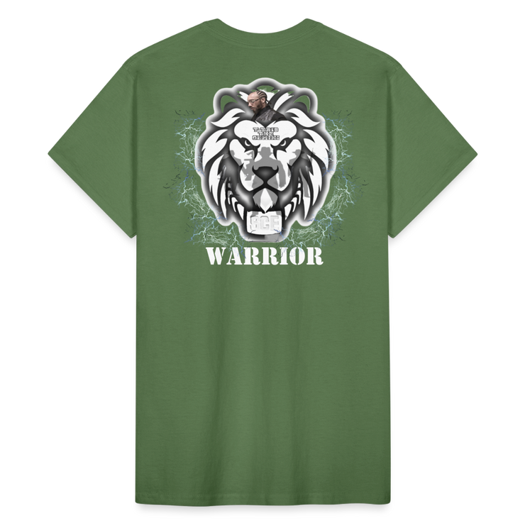 Gildan Ultra Cotton Adult T-Shirt ( T-TRIS THE GEMINI - SCE - WARRIOR - T-SHIRT ) - military green