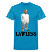 Gildan Ultra Cotton Adult T-Shirt ( T-TRIS THE GEMINI - LAWLESS ALBUM - SCE - WARRIOR - T-SHIRT ) - turquoise