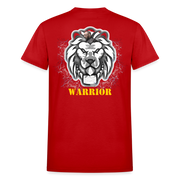 Gildan Ultra Cotton Adult T-Shirt ( T-TRIS THE GEMINI - SCE - WARRIOR T-SHIRT ) - red