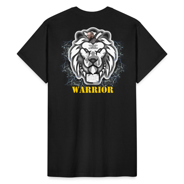 Gildan Ultra Cotton Adult T-Shirt ( T-TRIS THE GEMINI - WE KINGS - SCE - WARRIOR - T-SHIRT ) - black
