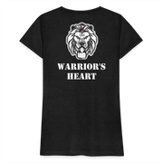 Gildan Ultra Cotton Ladies Adult T-Shirt ( SCE - WARRIORS HEART - T-SHIRT ) - charcoal grey