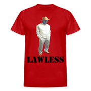 Gildan Ultra Cotton Adult T-Shirt ( T-TRIS THE GEMINI - LAWLESS ALBUM - SCE - WARRIOR - T-SHIRT ) - red