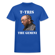 Gildan Ultra Cotton Adult T-Shirt ( T-TRIS THE GEMINI - SCE  - T-SHIRT ) - royal blue
