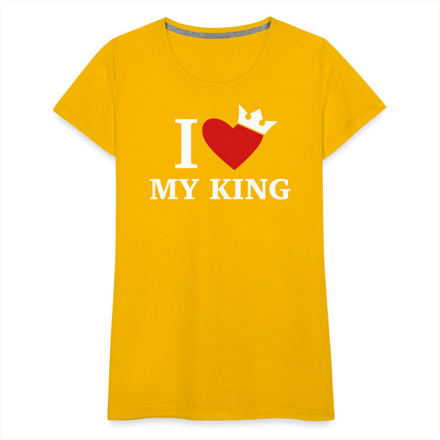 Gildan Ultra Cotton Ladies Adult T-Shirt ( SCE - WARRIORS HEART - T-SHIRT ) - sun yellow