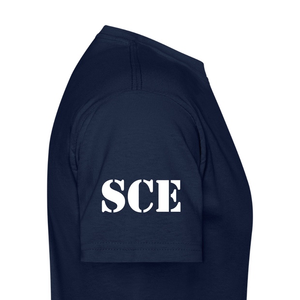 Gildan Ultra Cotton Adult T-Shirt ( T-TRIS THE GEMINI - SCE  - T-SHIRT ) - navy