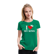 Gildan Ultra Cotton Ladies Adult T-Shirt ( SCE - WARRIORS HEART - T-SHIRT ) - kelly green