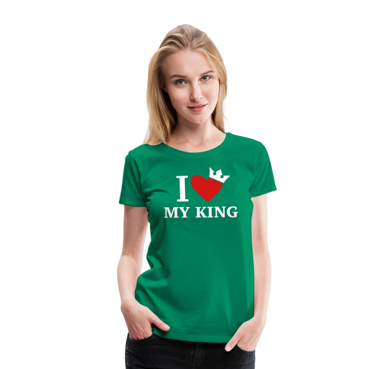 Gildan Ultra Cotton Ladies Adult T-Shirt ( SCE - WARRIORS HEART - T-SHIRT ) - kelly green