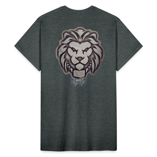 Gildan Ultra Cotton Adult T-Shirt ( T-TRIS THE GEMINI - SCE  - T-SHIRT ) - deep heather