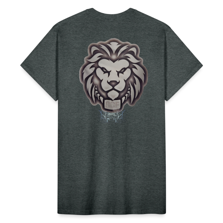 Gildan Ultra Cotton Adult T-Shirt ( T-TRIS THE GEMINI - SCE  - T-SHIRT ) - deep heather