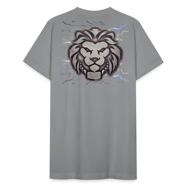 Unisex Jersey T-Shirt by Bella + Canvas ( SCE - T-TRIS THE GEMINI - NEVER SURRENDER - T-SHIRT ) - slate
