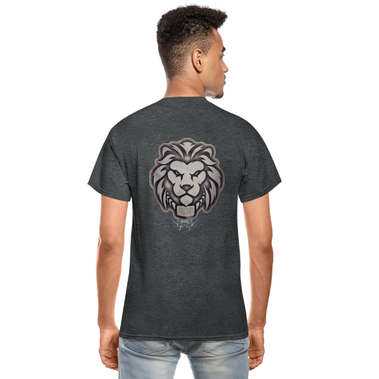Gildan Ultra Cotton Adult T-Shirt ( T-TRIS THE GEMINI - SCE  - T-SHIRT ) - deep heather