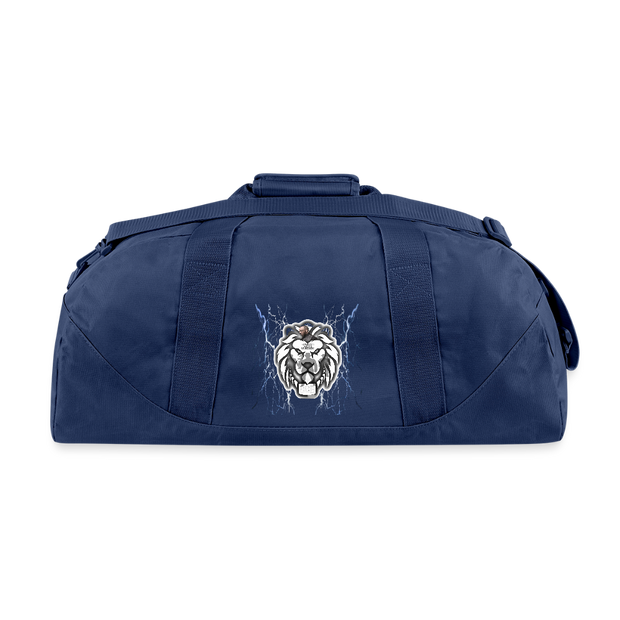 RECYCLED DUFFLE BAG ( SCE - RAP/HIP-HOP - MUSIC LABEL - PATRIOT - DUFFLE BAG - navy