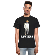 Gildan Ultra Cotton Adult T-Shirt ( T-TRIS THE GEMINI - SCE - LAWLESS - T-SHIRT ) - black