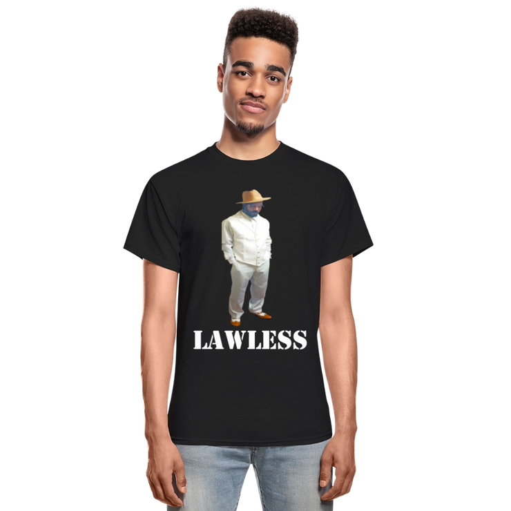 Gildan Ultra Cotton Adult T-Shirt ( T-TRIS THE GEMINI - SCE - LAWLESS - T-SHIRT ) - black